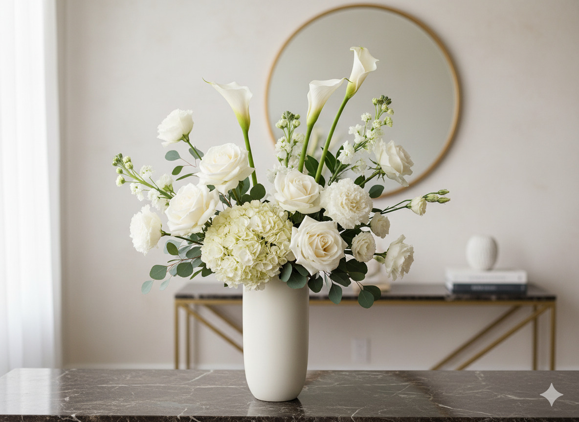 Elegant wit arrangement